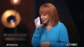 Happy Tears Reba GIF by The Voice