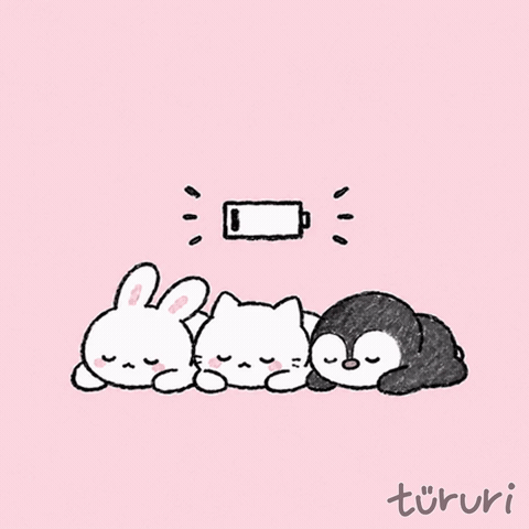 sleepy buddy - low battery tired friends