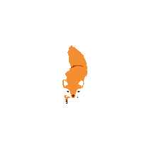 Fox Thanks Sticker