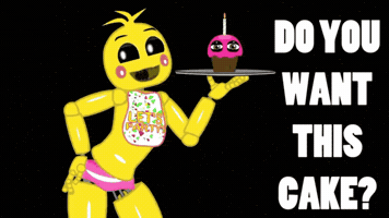 Five Nights At Freddys Cake GIF