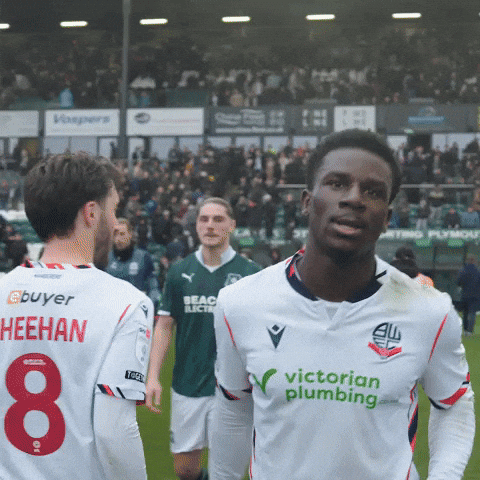 Celebrations GIF by Bolton Wanderers FC