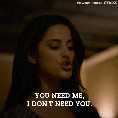 Starz I Dont Need You GIF by Power Book IV: Force