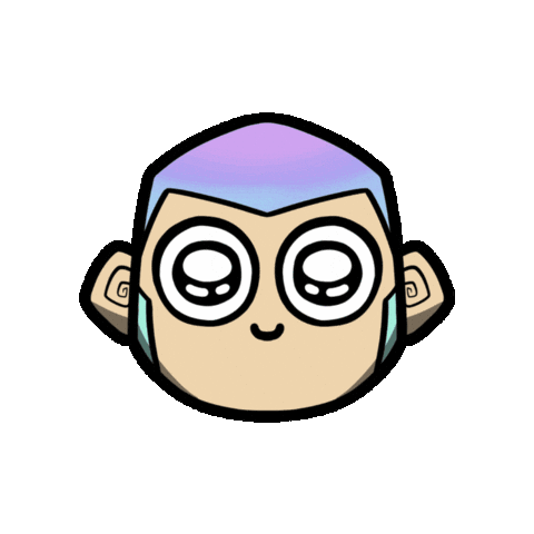 Aww Monke Sticker