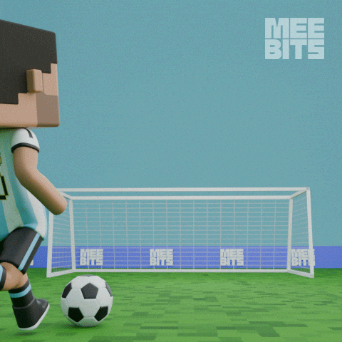 World Cup Football GIF by Meebits