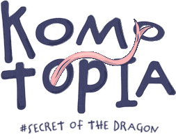 Utopia Komodo Sticker by monturestudio