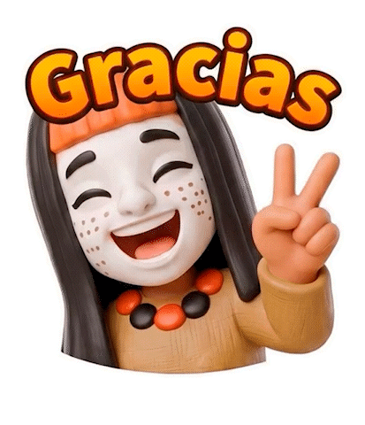 Gracias Mamacha Sticker by Zona Arqueológica Caral