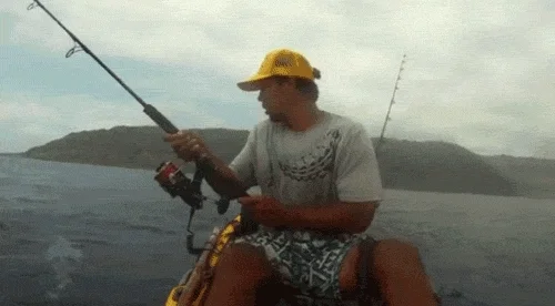 surprise fishing GIF