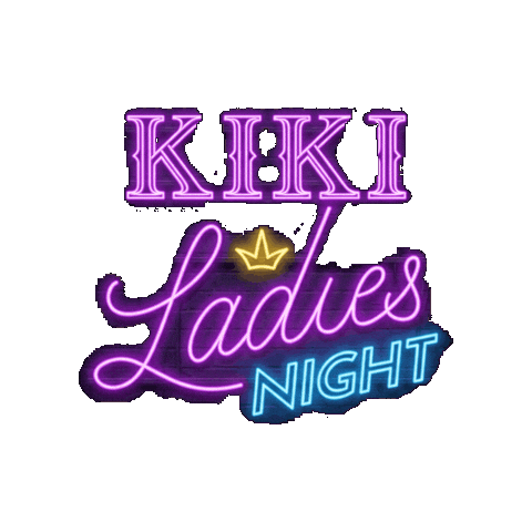 Ladies Night Sticker by Kiki On The River