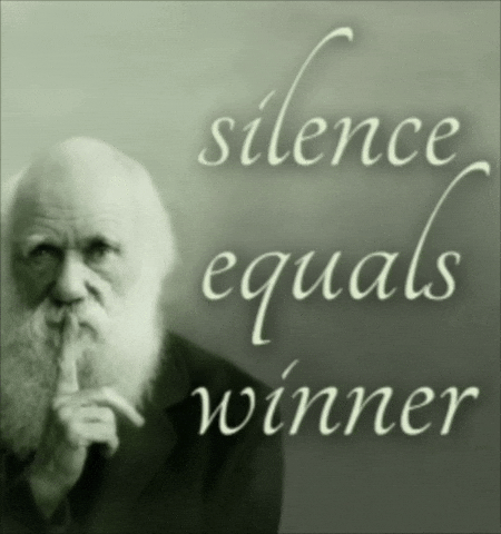 Silence Philosophy GIF