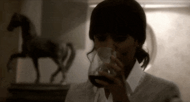 Red Wine Drinking GIF