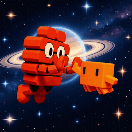 High Five Space GIF by otomato