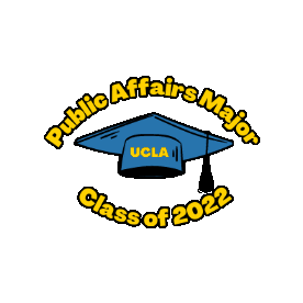 Classof2022 Sticker by UCLA Luskin Undergraduate Program