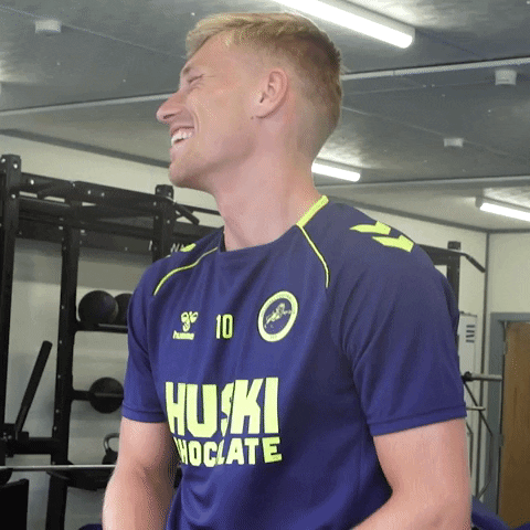 The Lions Laugh GIF by MillwallFC