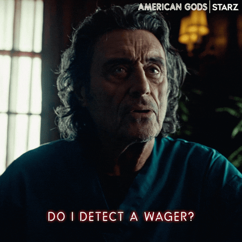 Betting Season 3 GIF by American Gods - Find & Share on GIPHY