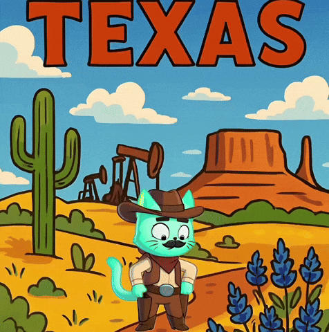 Texas Cowboy GIF by Hero Galaxy NFT