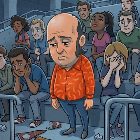 Sad Football GIF by MGA Games