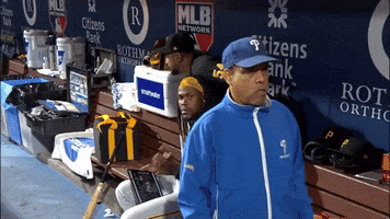Dont Look At Me Go Away GIF by Pittsburgh Pirates