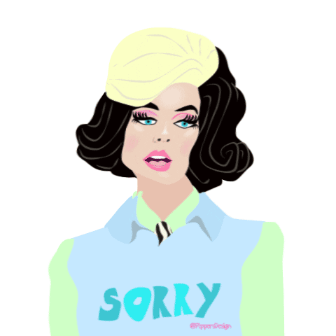 Girl Sticker