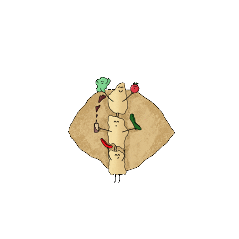 guakamestreetfood Sticker