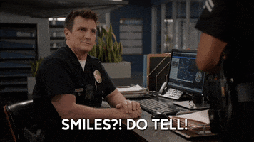 Nathan Fillion Smiles GIF by ABC Network