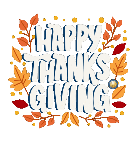 Thanksgiving Day Sticker by SpringOfLifeFellowship