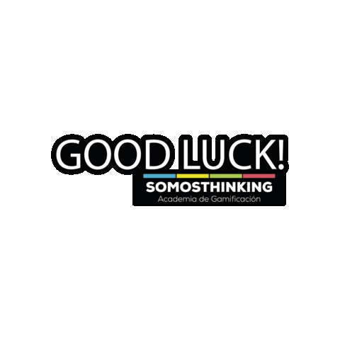Luck Sticker by SomosThinking