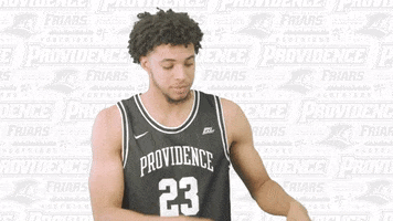 Look Down College Basketball GIF by Providence Friars