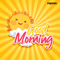 Greeting Good Morning GIF by Roposo