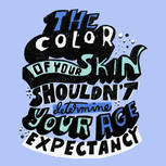 Color of your skin life expectancy GIF