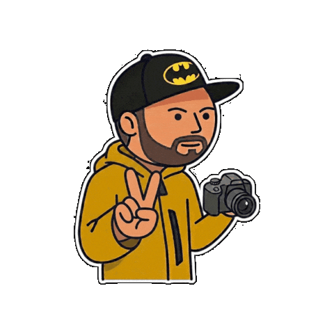 Photography Batman Sticker by 0711bilder