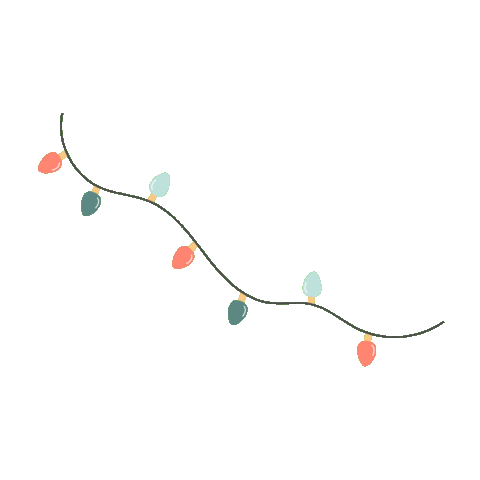 Christmaslights Sticker