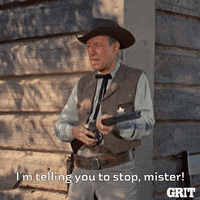 Stop That Wild West GIF by GritTV