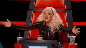 christina aguilera television GIF by The Voice