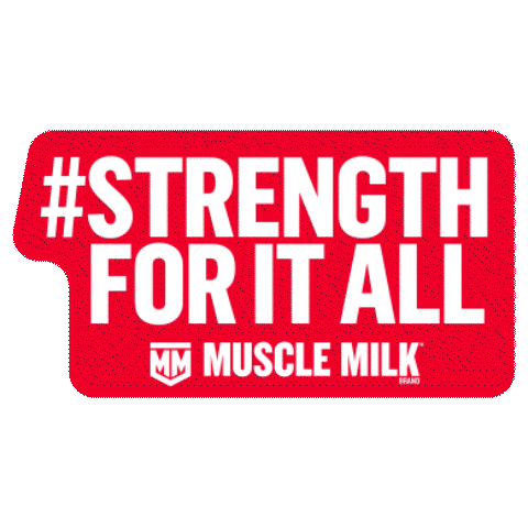 Gym Protein Sticker by Muscle Milk