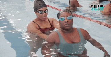 Summer Swimming GIF by Black People Will Swim