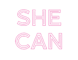 Girl Power Female Empowerment Sticker by She Can Club