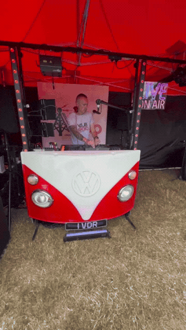 Dj Camping GIF by VDubRadio