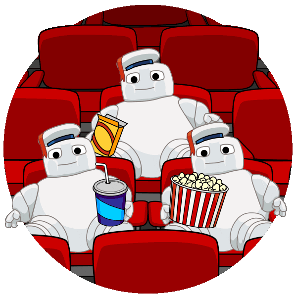 Movie Popcorn Sticker by Ghostbusters