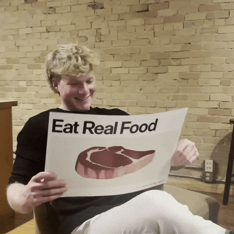 Eat Real Food GIF