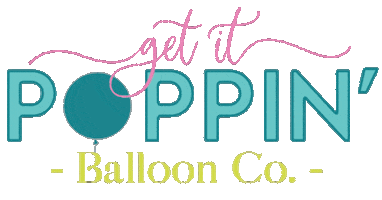 Get It Poppin Balloon Co. Sticker