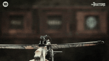 Hit Crossbow GIF by The Traitors Australia