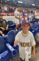Young Baseball Fan Gets Message From Manny Machado