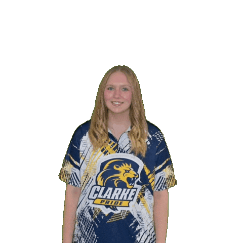 Clarke Pride Sticker by Clarke University