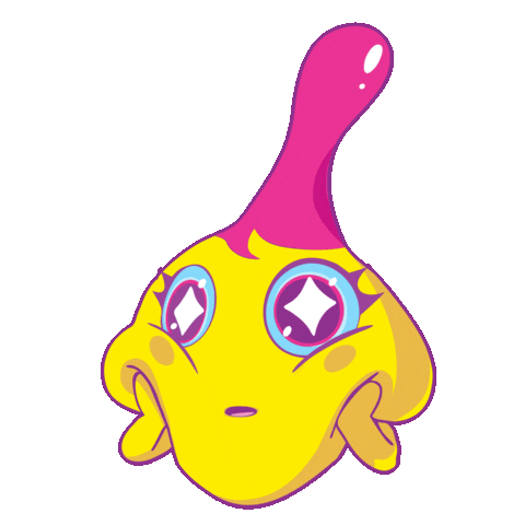 I Love You Wow Sticker by Sloomoo Institute