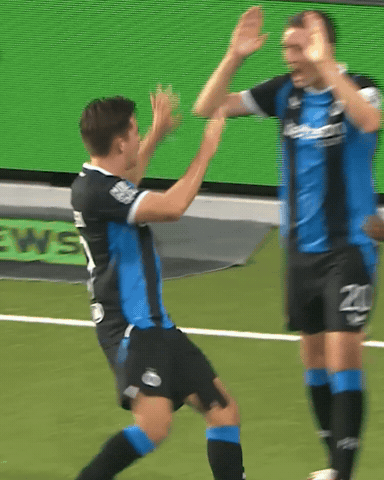 Goal GIF by Club Brugge
