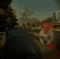 Gold Pointing GIF