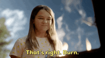 Fire Reaction GIF by CBS