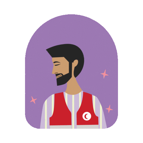 Maldivian Red Crescent Sticker