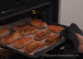 Sausage Rolls Lunch GIF by Brabant in Beelden