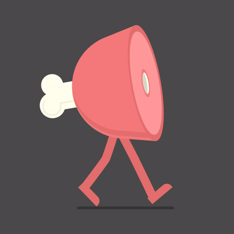 Curiously animation loop meat curiously GIF